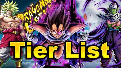 The list below is comprised of all currently available characters. Dragon Ball Legends Tier List! - YouTube
