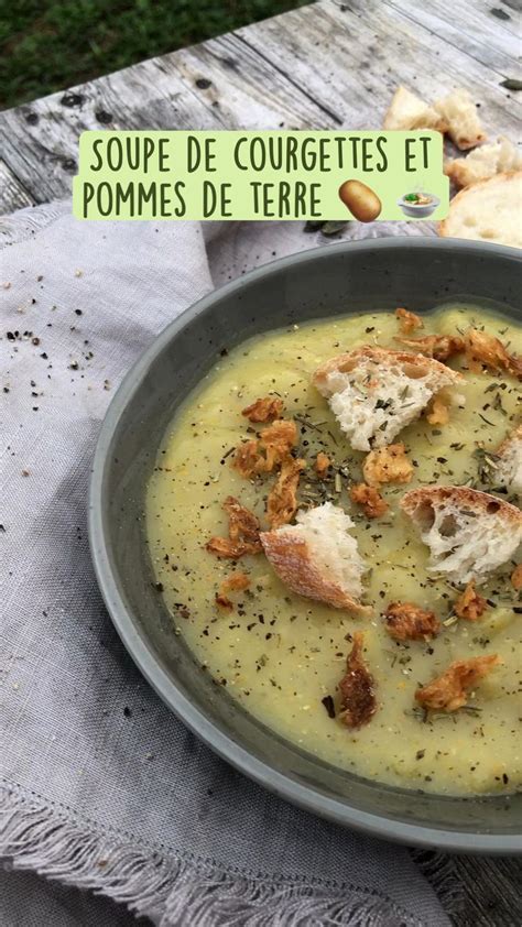Soupe de courgettes et pommes de terre en 2022