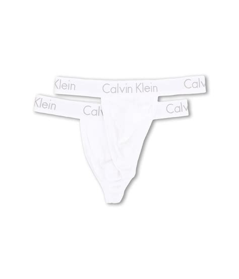 Calvin Klein Body Pack Thong Nb In White For Men Lyst