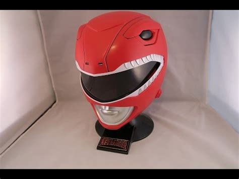 Legacy Red Ranger Helmet Review Mighty Morphin Power Rangers Youtube