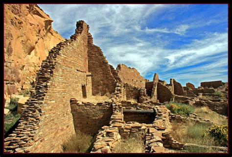 Chaco Canyon Ruins New Mexico Chaco Canyon Ruins New Mexic Flickr