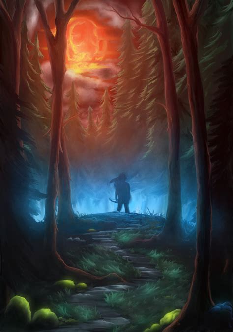Lost Woods By Torqbow On Deviantart Legend Of Zelda Pictures To Draw