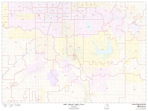 Oklahoma City Zip Code Map Maps For You