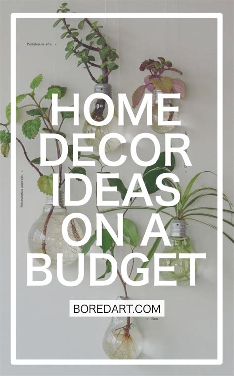 20 Best Home Decor Ideas On A Budget