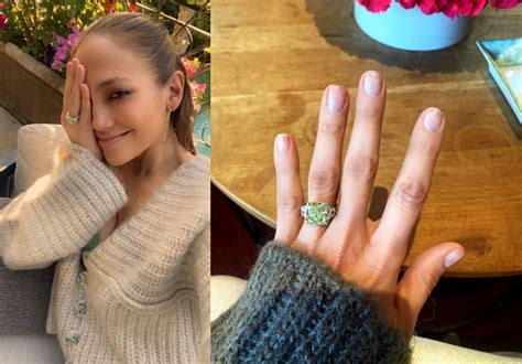 Jennifer Lopez And Ben Affleck Engagement Ring Color