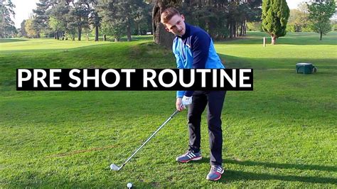 Golf Pre Shot Routine Drill Used By Professionals Youtube