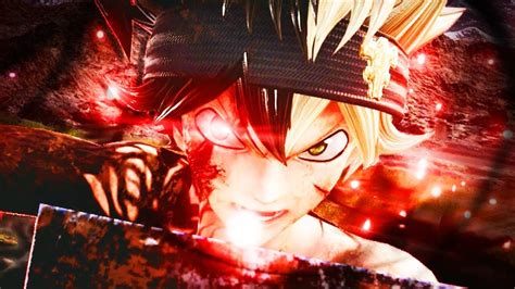 Letting The Demon Consume Me Jump Force Asta Demon Form