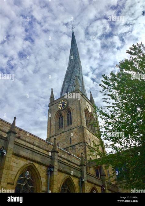 St Mary And All Saints Parish Church Chesterfield With A Twisted Spire