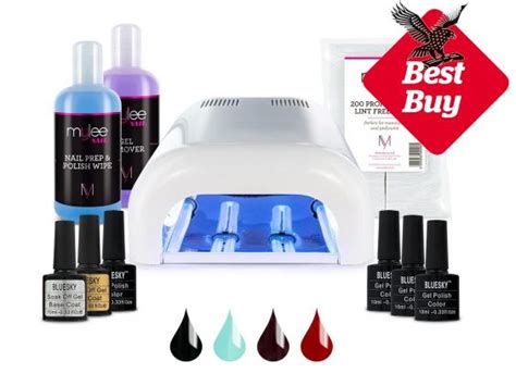 Prep the nails and cuticles, apply a base. 5 best home gel nail kits | The Independent