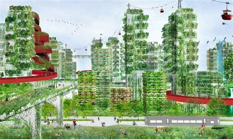 Forest Cities Tree Covered Urban Architecture To Combat
