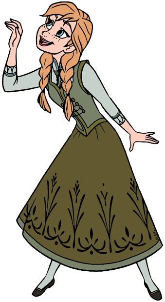 Anna Clip Art Images From Disney S Frozen Disney Clip Art Galore