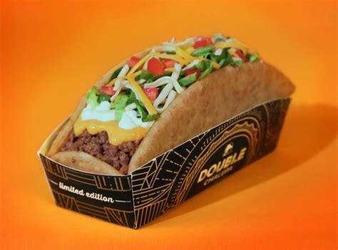 Double Chalupa Taco From Taco Bells 20 Craziest Items Ever E News
