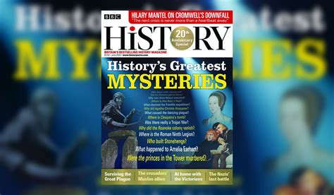 Bbc History Magazine Celebrates 20th Anniversary