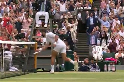 Novak Djokovic Loses His Cool Smashes Racket In Wimbledon Meltdown