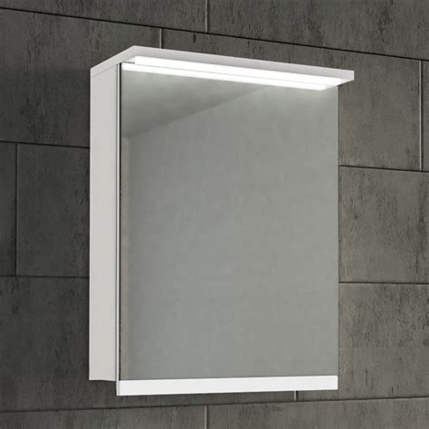 Шкаф огледало за баня GALLA с вградено LED осветление Мебели за баня Flexmebel