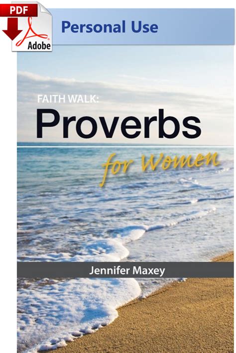 Faith Walk Proverbs For Women Pdf Digital Version 9781584274414pdf