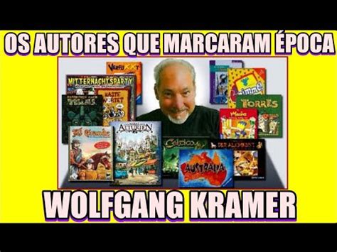 Os Autores Que Marcaram Poca Wolfgang Kramer Boardgames