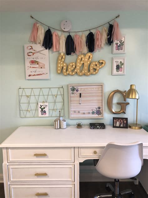 Maybe you would like to learn more about one of these? Tween desk homework | Desk for girls room, Tween girl ...