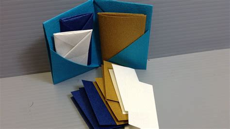 Formal Colors Origami Folder Book Stationary Book Origami Fabric