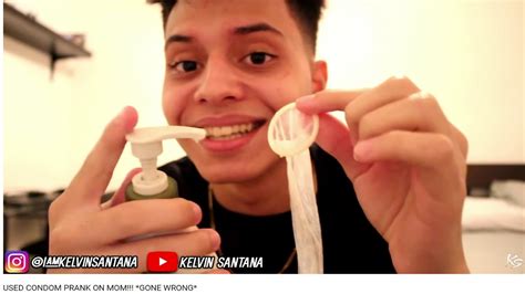 Youtuber Pranks Mom With A Used Condom Cool Prank Videos