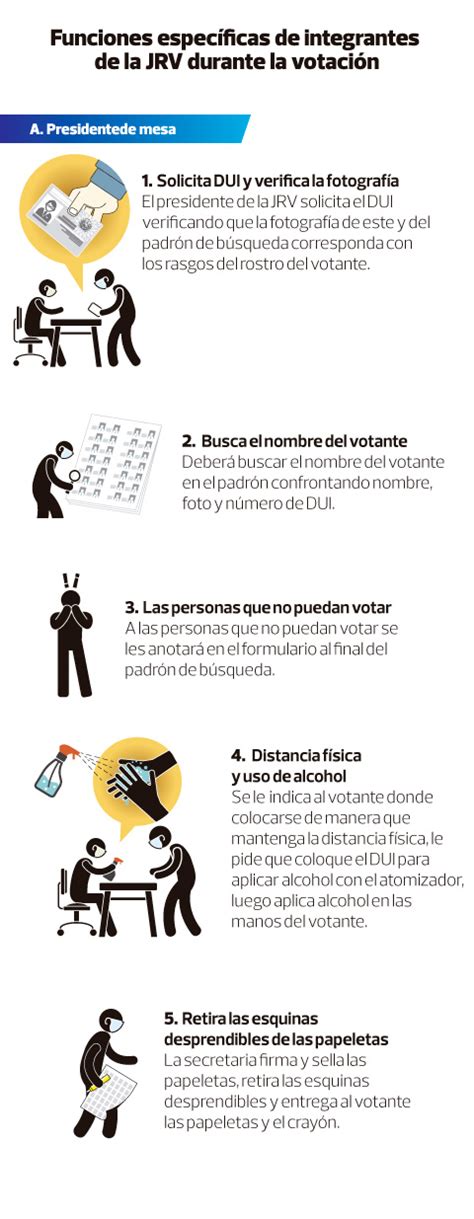 InfografÍa Conoce Los Pasos Para Votar En Las Elecciones Del 28 De