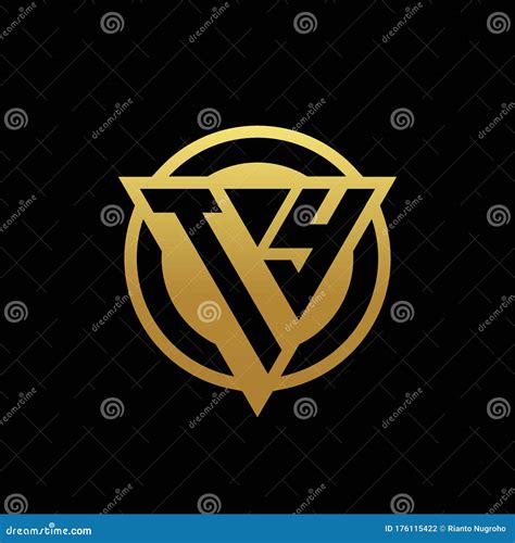 Ty Logo Monogram With Triangle Shape And Circle Rounded Isolated On