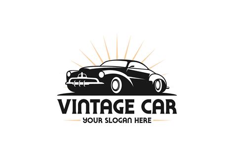 Vintage Car Logo Classic Car Logo Retro Car Logo On Behance