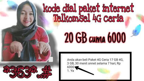 We did not find results for: Kode dial paket internet Telkomsel 4g ceria Rp.6000 20GB - YouTube