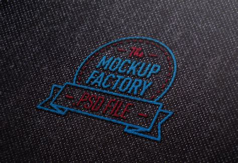 Download Embroidered Logo MockUp on Graphic River on Behance
