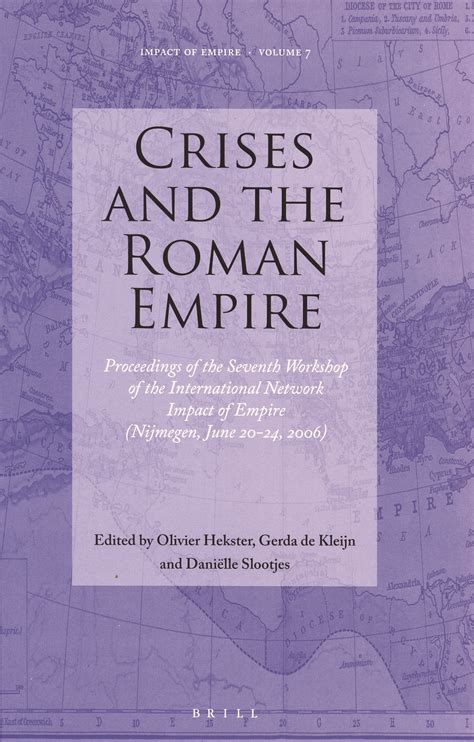 The Antonine Plague And The ‘third Century Crisis In Crises And The