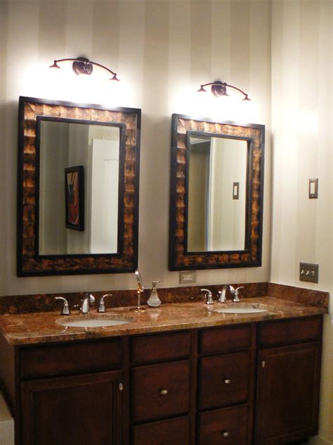 Bathroom mirror designed for mounting on the wall. 10 Beautiful Bathroom Mirrors | Bathroom Ideas & Designs ...