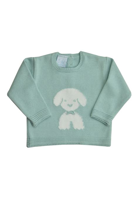 Green Lamb Sweater Sweaters Baby Sweaters Boys Clothing