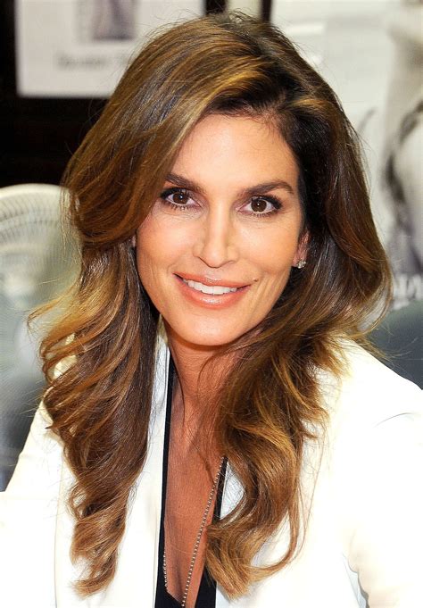 cindy crawford hair color