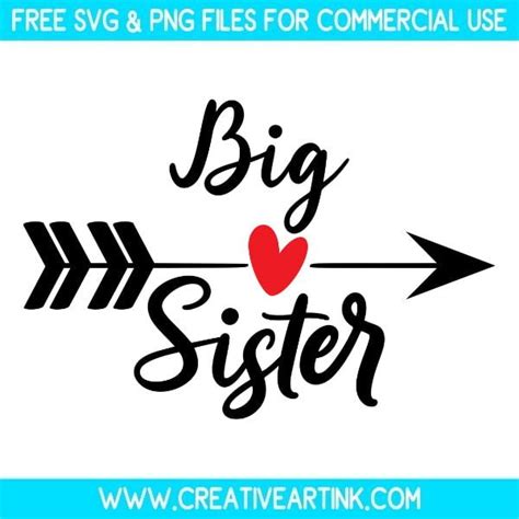 Big Sister Svg Free Svg Files