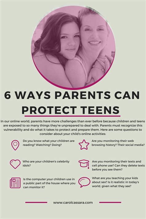 6 Ways To Protect Your Teen Carol Cassara