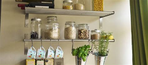 Make the most of your kitchen wall space with industrial shelves. 7 Smart Ways To Save A Ton Of Space In Your Small Kitchen