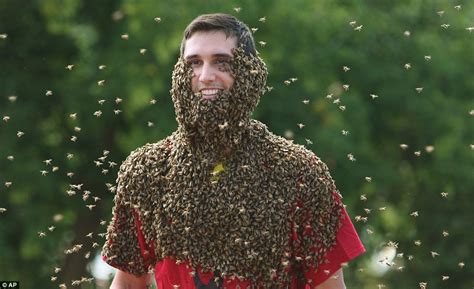 And You Thought Shaving Stung Man Battle It Out To See Who Can Cultivate The Biggest Beard Of