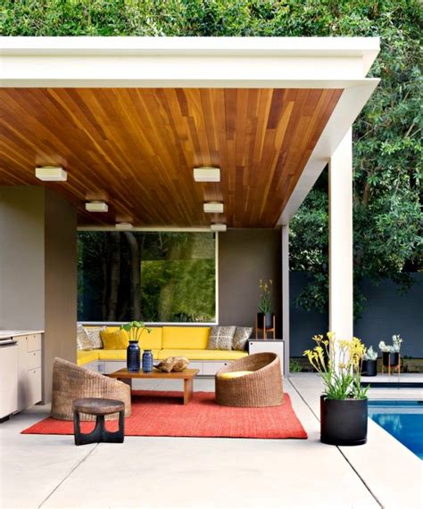 16 Exceptional Mid Century Modern Patio Designs For Your