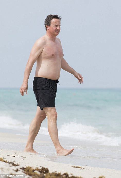 David Cameron Relaxes In Florida As Brexit Fight Continues Daily Mail Online