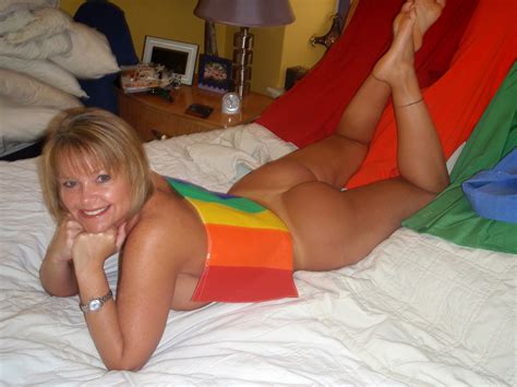 Horny Milf On Bed