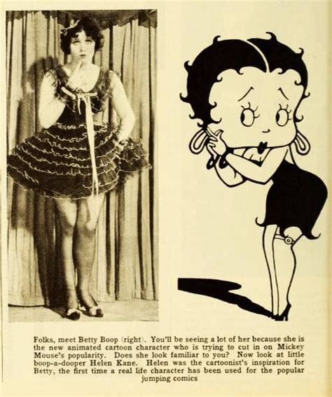 Helen Kane August 4 1904 September 26 1966 And Betty Boop First