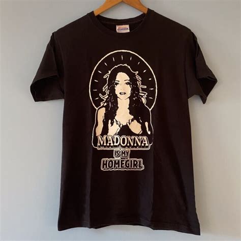 Madonna Black T Shirt Small EBay