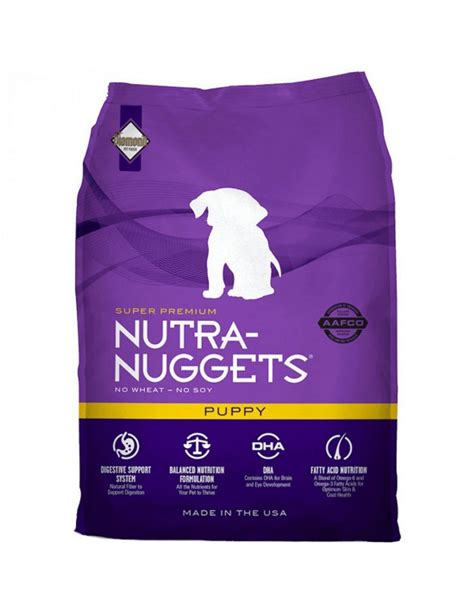 Many dogs are food motivated, so food rewards can speed along the training process. Nutra Nuggets Puppy 15 kg. - Braloy Mascotas