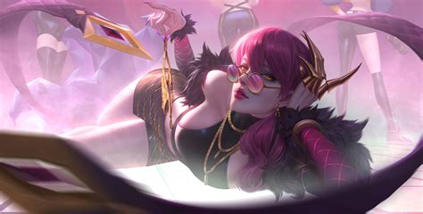 fantasy girl fantasy art artwork league of legends pc gaming evelynn league of legends