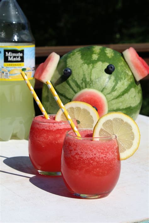 Watermelon Lemonade Slushie Recipe Lemonade Slushie Recipe