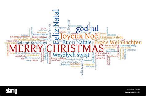 Merry Christmas Message Sign International Christmas Wishes In Many