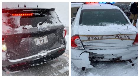 Three Illinois State Police Troopers Struck While Working Winter Storm