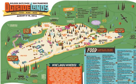 2014 Neighbors Guide To Outside Lands Music Festival August 8 10