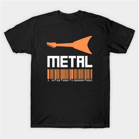 Metal Music Guitar Metal T Shirt Teepublic