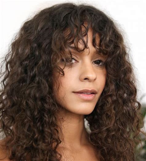 how to cut curtain bangs on curly hair pasesourcing
